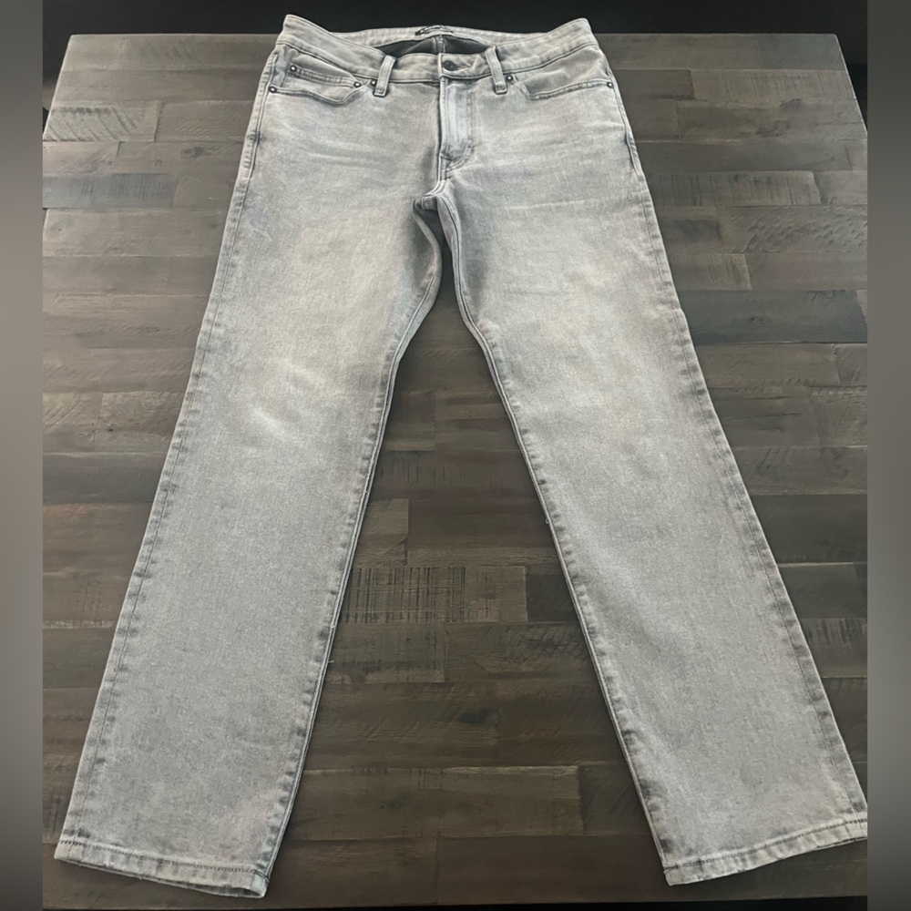 EXPRESS MENS SLIM GRAY JEANS